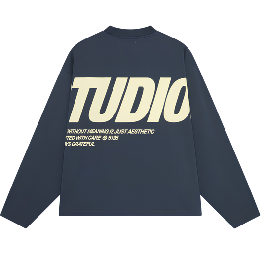 Thrill Navy Long Sleeve